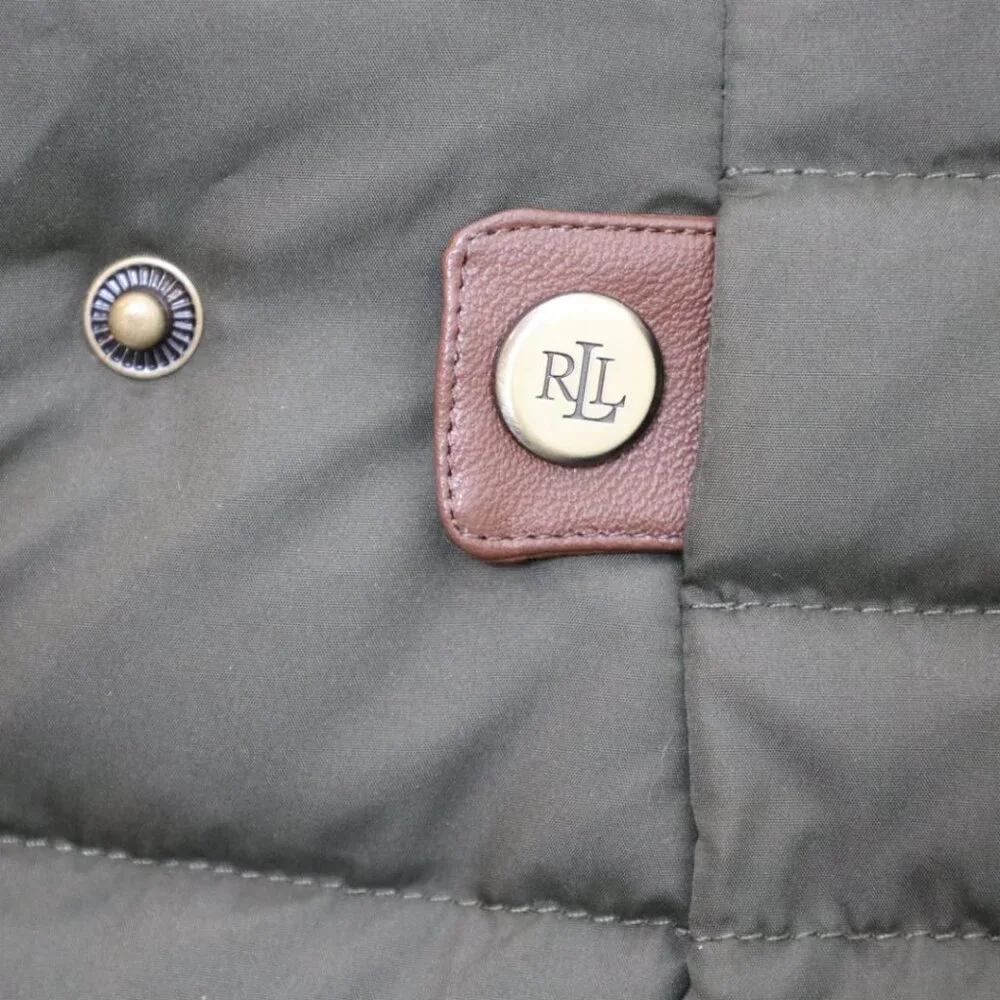 Lauren Ralph Lauren Padded Down Jacket, Litchfield Loden - Picture 6 of 11
